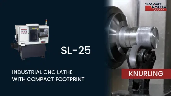 Torno CNC Syntec Control con un recorrido más grande que el X y el Z