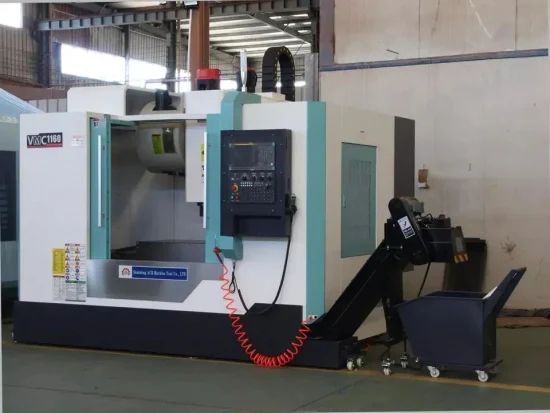 Precio de procesamiento del centro de mecanizado del sistema Fanuc CNC vertical Vmc1160